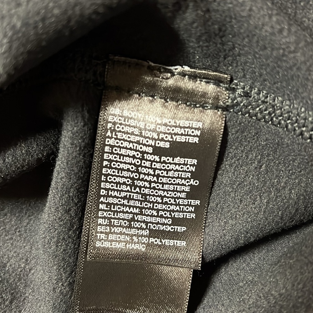 The north face 100wt glcr Qz women pullover 1/4 zip - Picture 9 of 12